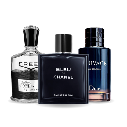 Sada 3 Parfémů | Creed Aventus · Bleu de Chanel · Sauvage