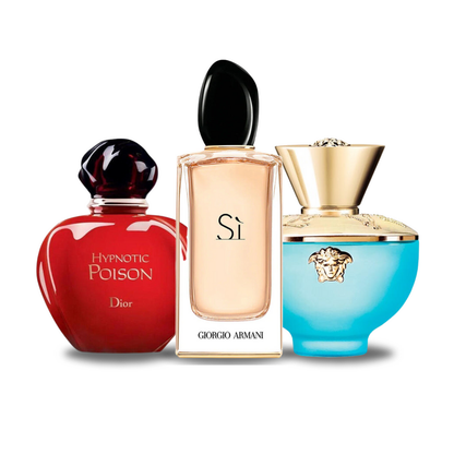 Sada 3 Parfémů | Hypnotic Poison · Armani Sì · Dylan Turquoise